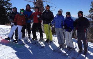 PHOTO: me and the gang on the ski trip hitting the slopes in Colorado.